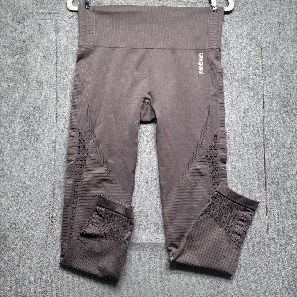 Gymshark Leggings‎ XS-S Champagne Rose Seamless High Waist Activewear Yoga Gym